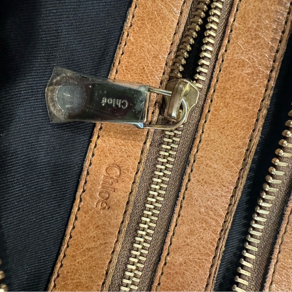 Authentic Chloe Ethel Leather Tote bag with strap - Picture 13 of 15
